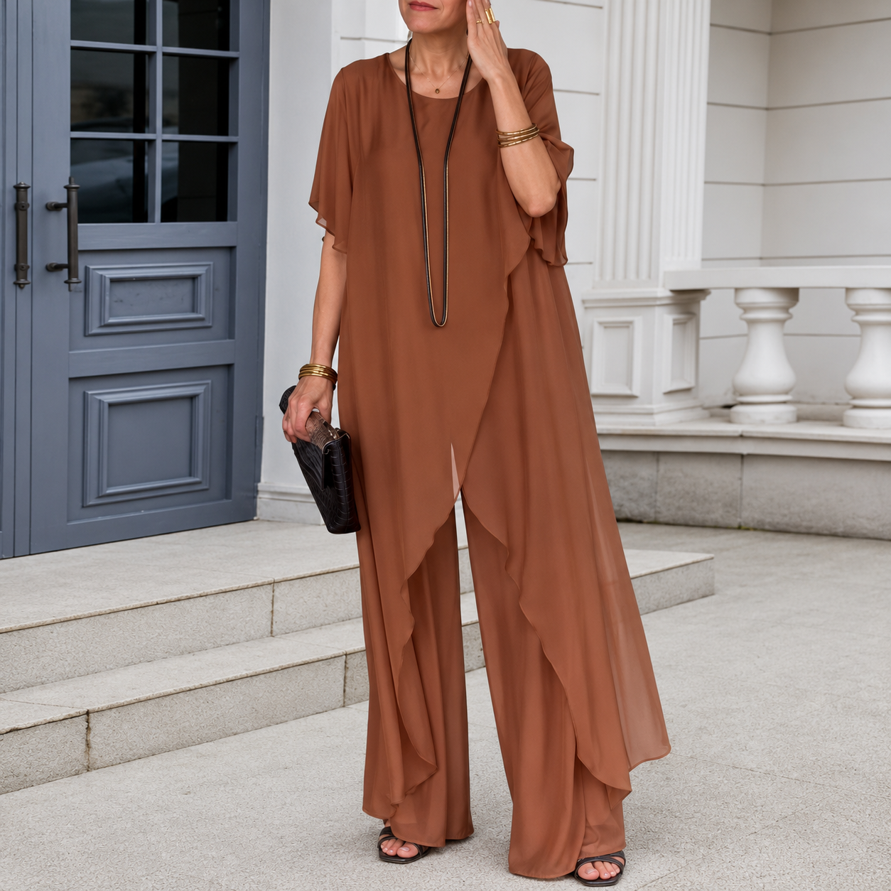 Conjunto NILDA de dos piezas. Elegancia y comodidad.