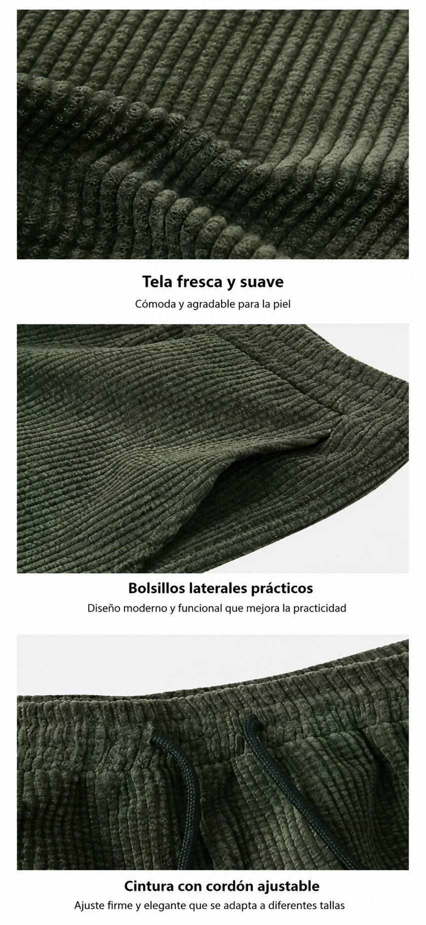 Conjunto de hombre COLOMBIA, de 2 piezas. Tendencia 2026