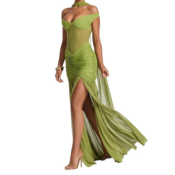 Vestido YESSICA, largo de fiesta.