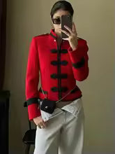 Chaqueta SOBERANA, estilo Napoleón, militar, tendencia 2026.