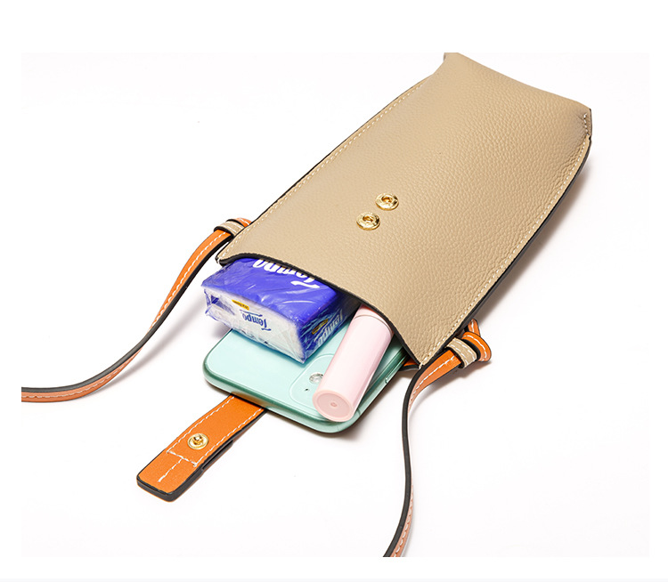 Minibolso LILI de piel de moda para teléfono móvil para mujer