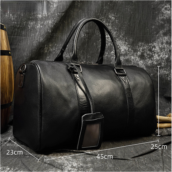 Bolso NEW YORK de viaje de fin de semana en piel grande Stroage para hombre