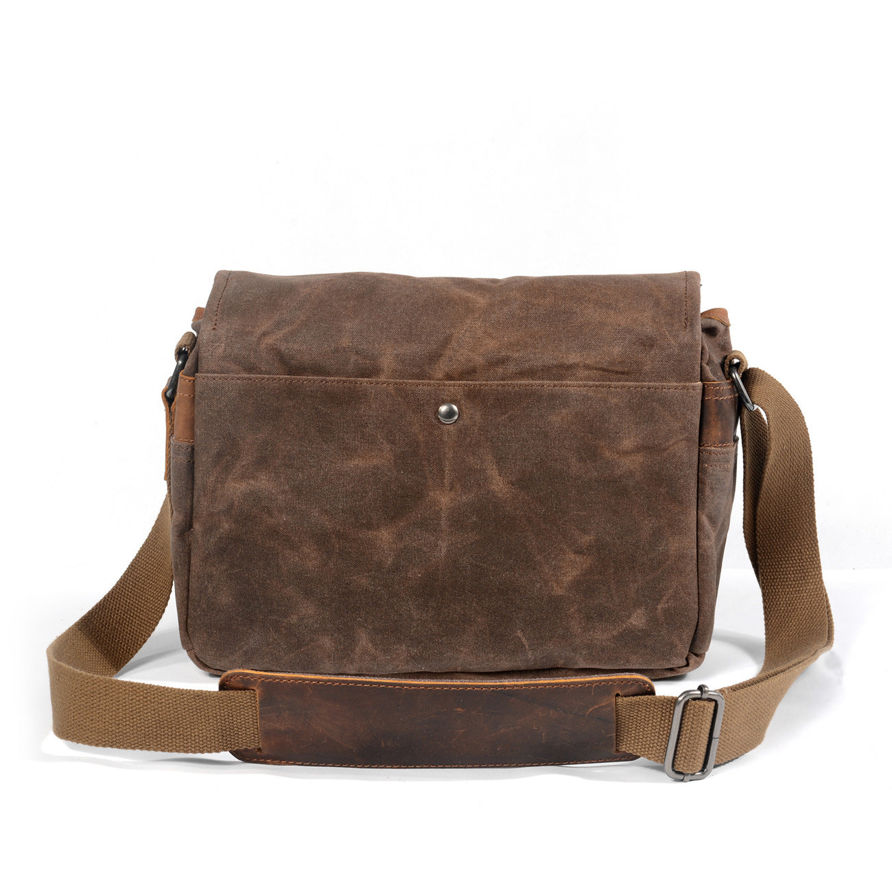 Bolsos de hombro LAGOS de lona encerada con diseño retro de cámara