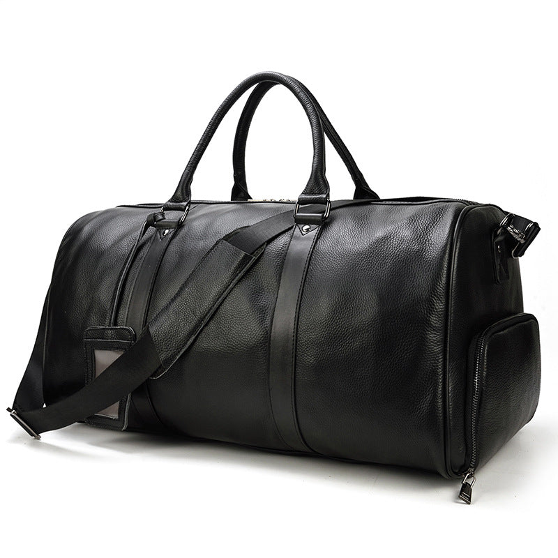 Bolsas de viaje LOLO de piel de vacuno tipo cubo.