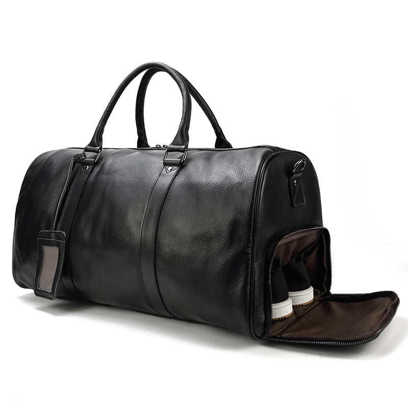 Bolsas de viaje LOLO de piel de vacuno tipo cubo.