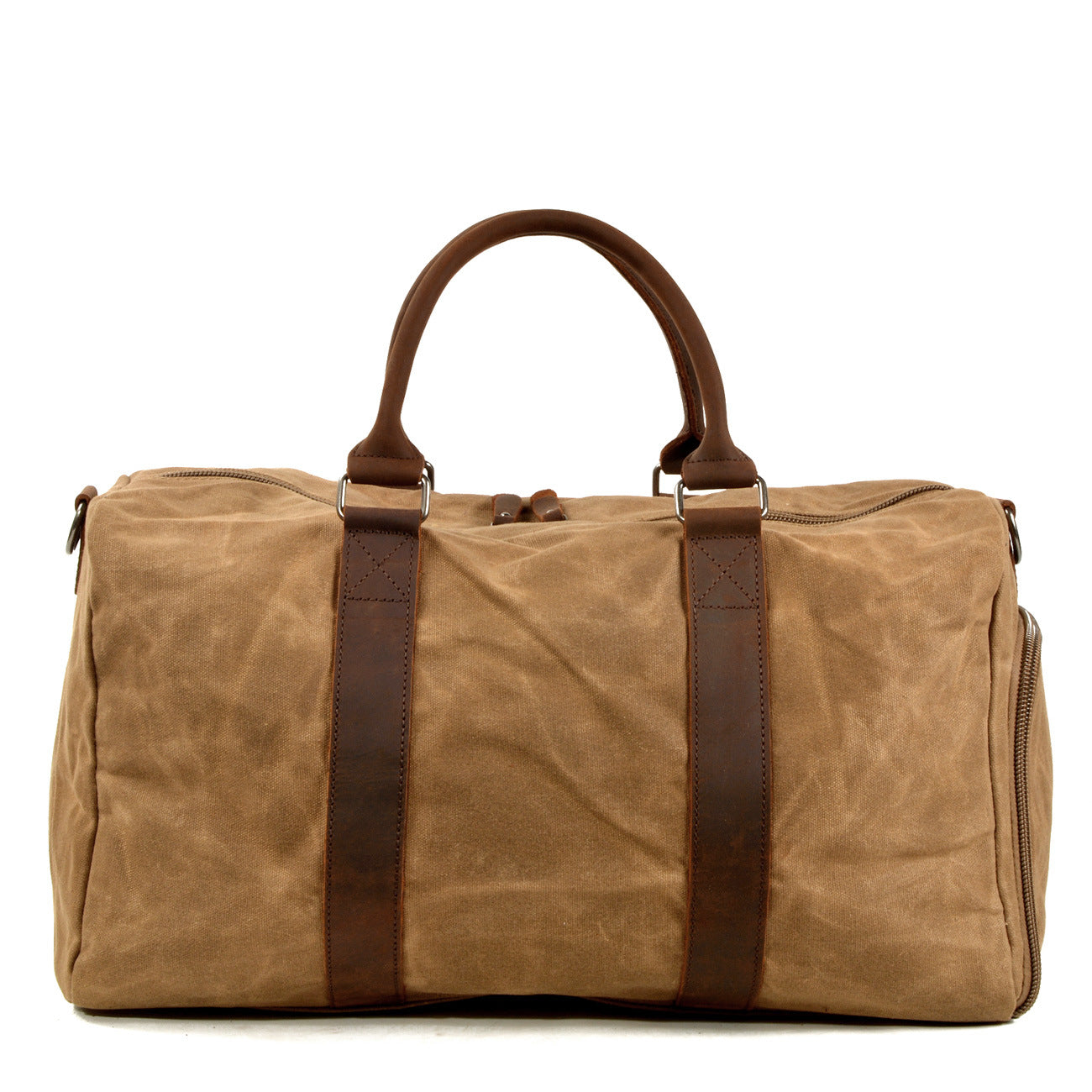 Bolsos CRIS de lona y cuero para hombre, ideales para viajar