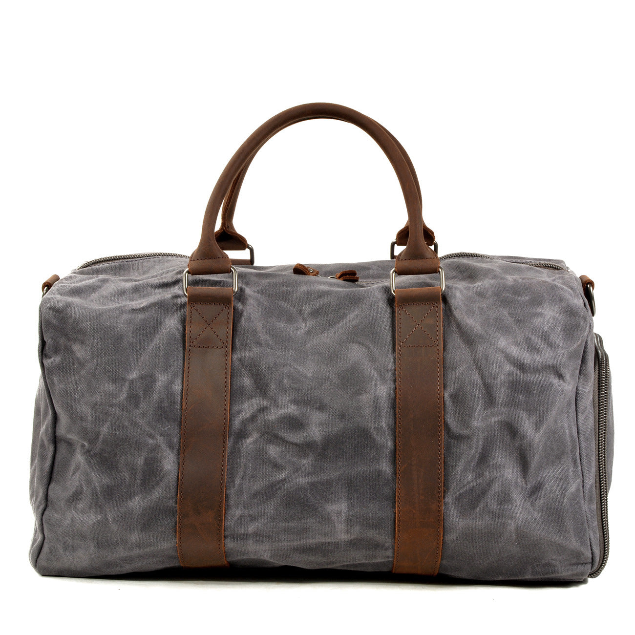 Bolsos CRIS de lona y cuero para hombre, ideales para viajar