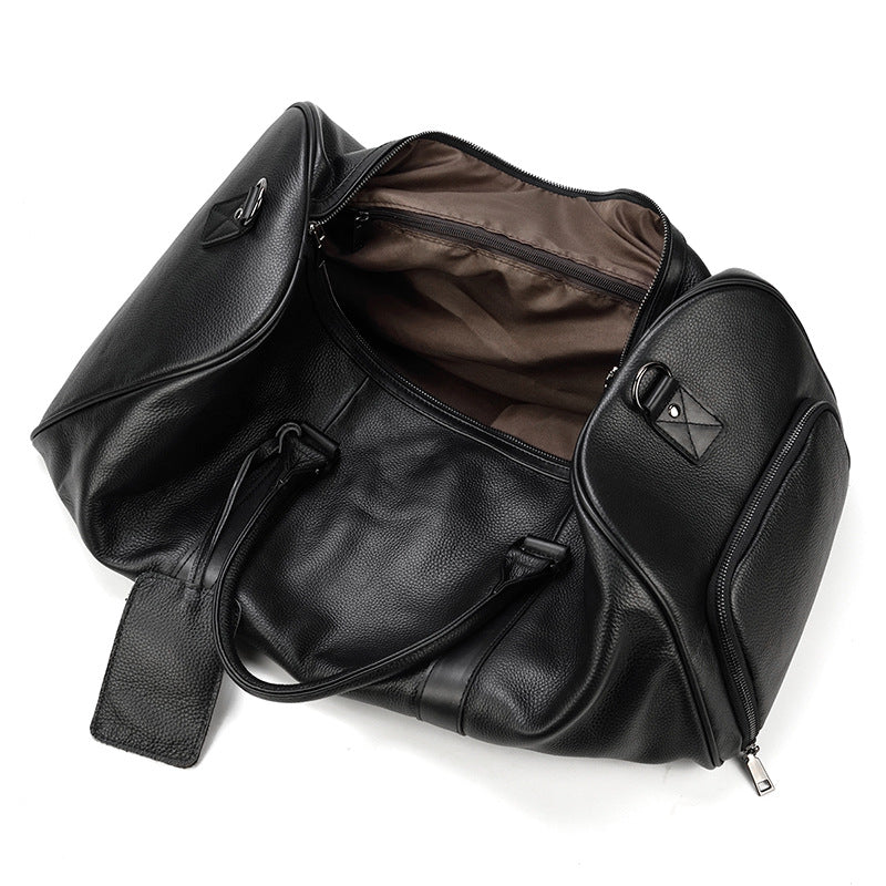 Bolsas de viaje LOLO de piel de vacuno tipo cubo.
