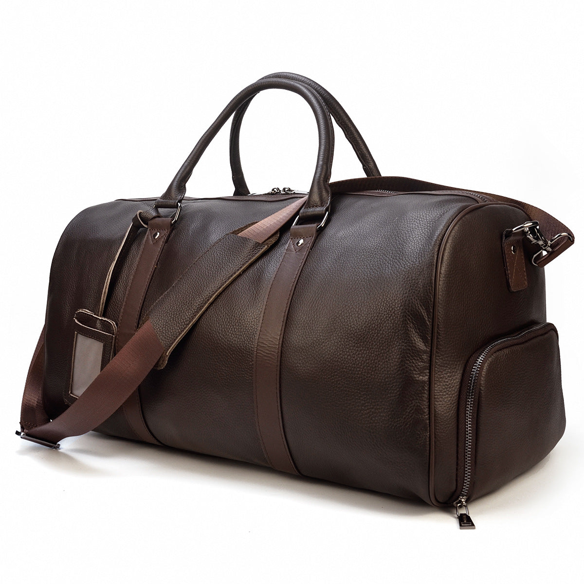 Bolsas de viaje LOLO de piel de vacuno tipo cubo.