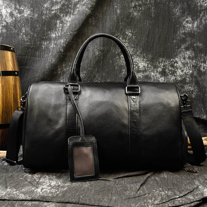 Bolso NEW YORK de viaje de fin de semana en piel grande Stroage para hombre