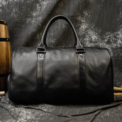 Bolso NEW YORK de viaje de fin de semana en piel grande Stroage para hombre