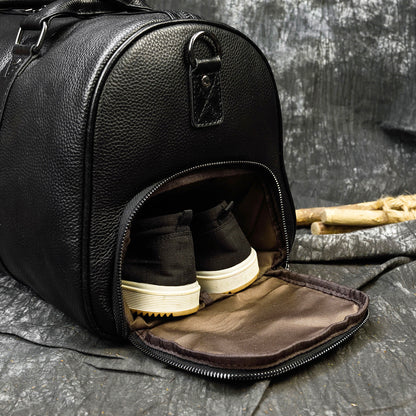Bolso NEW YORK de viaje de fin de semana en piel grande Stroage para hombre