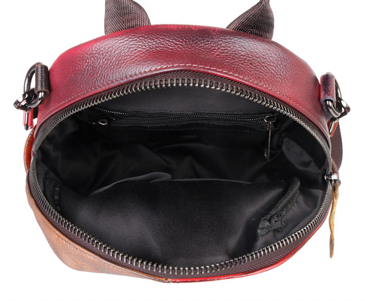 Mochila LIMA de cuero hecha a mano para mujer