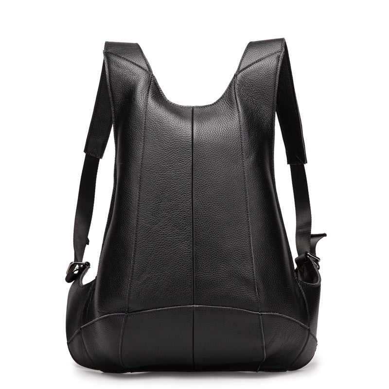 Mochila TAMY sencilla e informal de piel de vacuno.