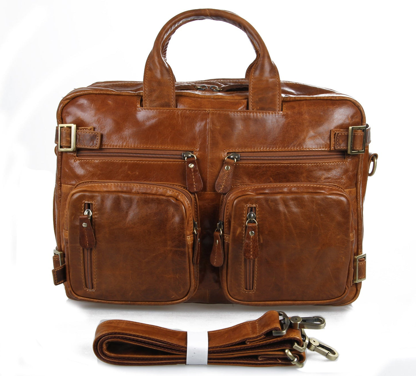 Mochilas POLO de piel para hombre.