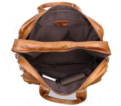 Mochilas POLO de piel para hombre.