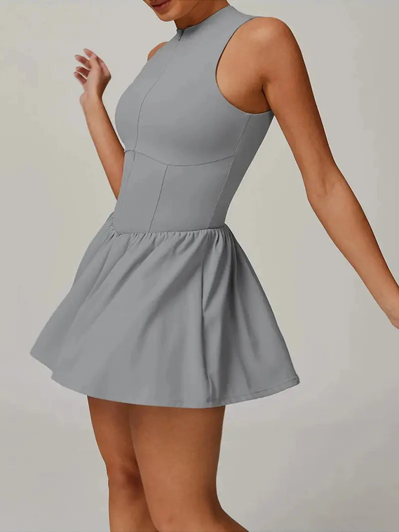 Vestido deportivo LILA, tenis, golf, 1 pieza.