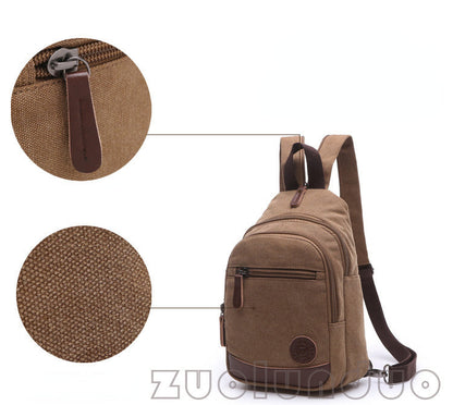 Mochila JULIA informal de lona para uso diario, para mujer y hombre.