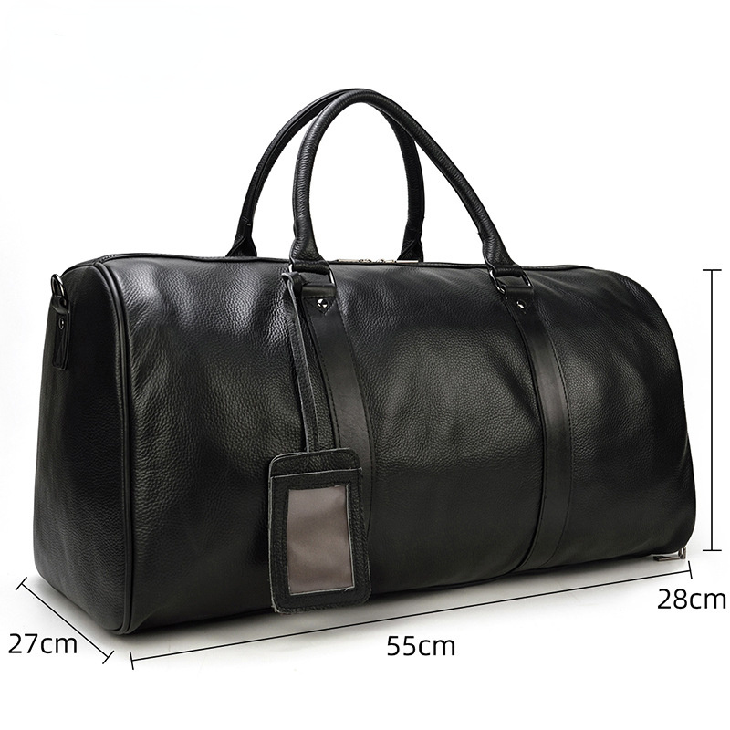 Bolsas de viaje LOLO de piel de vacuno tipo cubo.