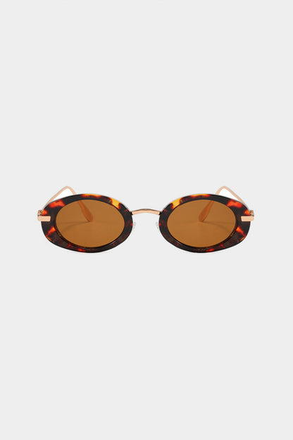 Gafas de sol ovaladas de estilo retro