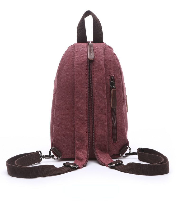 Mochila JULIA informal de lona para uso diario, para mujer y hombre.