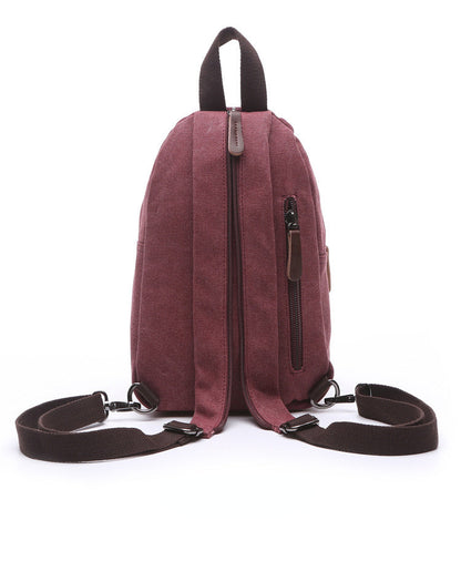 Mochila JULIA informal de lona para uso diario, para mujer y hombre.