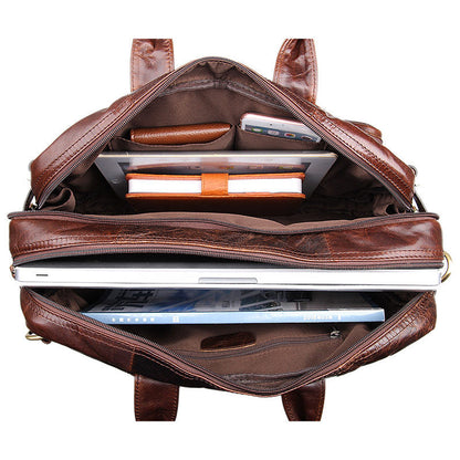 Mochilas POLO de piel para hombre.
