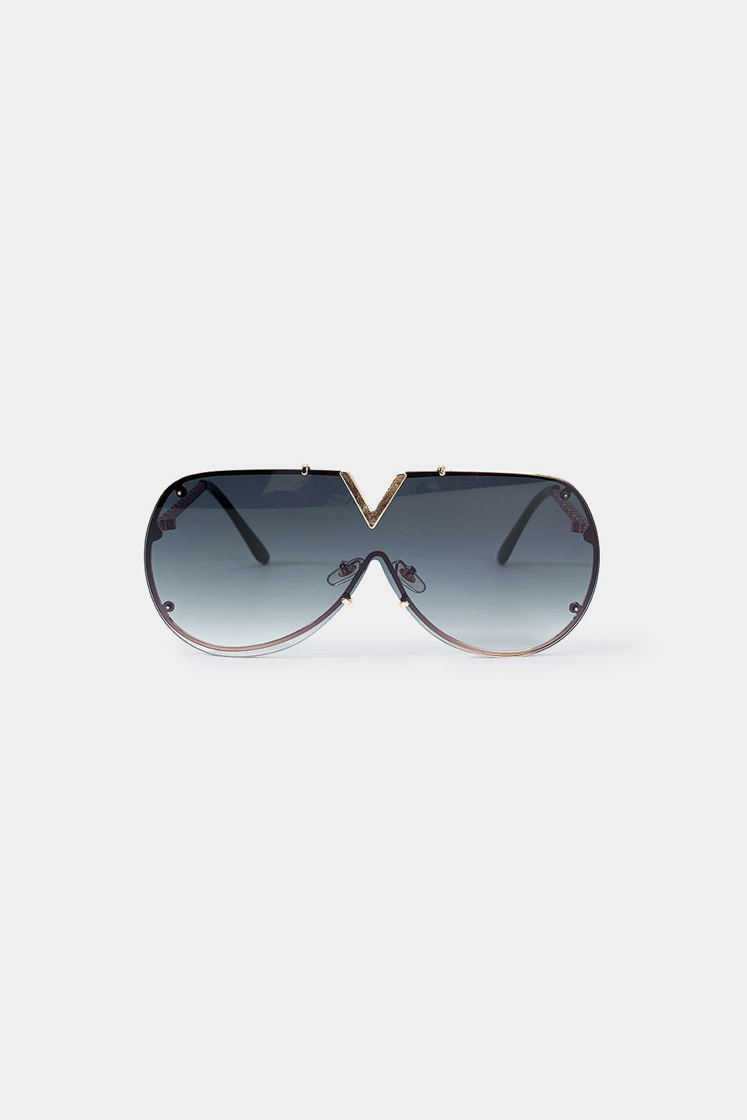 Gafas de sol LILU con montura metálica en forma de V