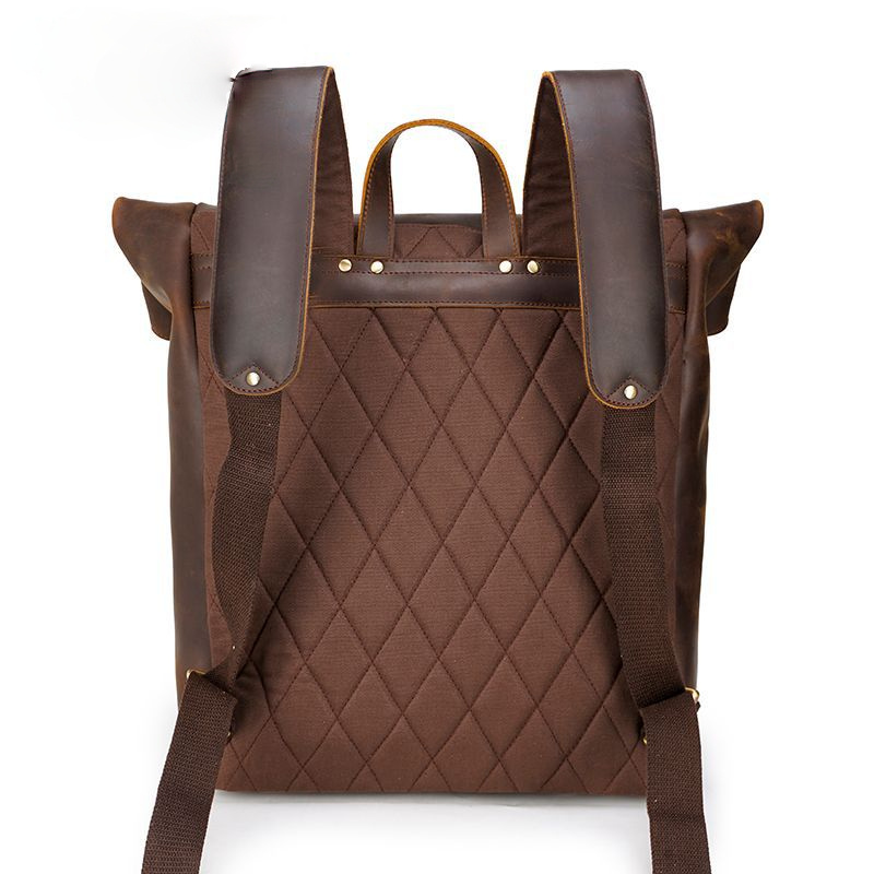 Mochila DOHA de viaje vintage grande de 17"
