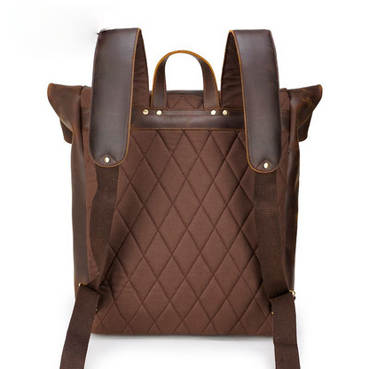 Mochila DOHA de viaje vintage grande de 17"