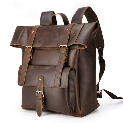 Mochila DOHA de viaje vintage grande de 17"