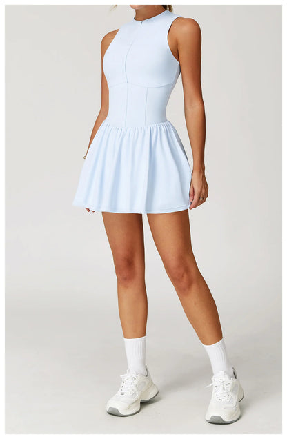 Vestido deportivo LILA, tenis, golf, 1 pieza.