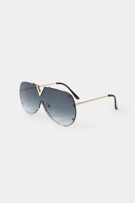 Gafas de sol LILU con montura metálica en forma de V