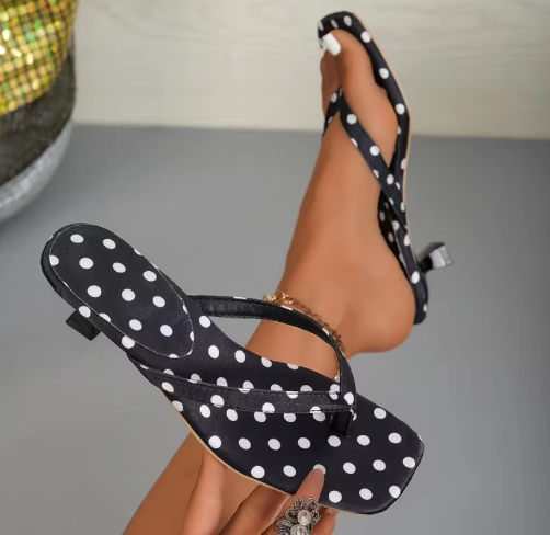 Sandalias LILLY lunares| Tendencia Verano 2026