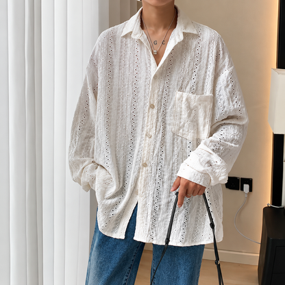 Camisa PACO de hombre mangas largas.