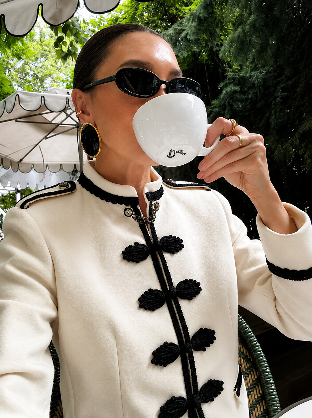 Chaqueta SOBERANA, estilo Napoleón, militar, tendencia 2026.