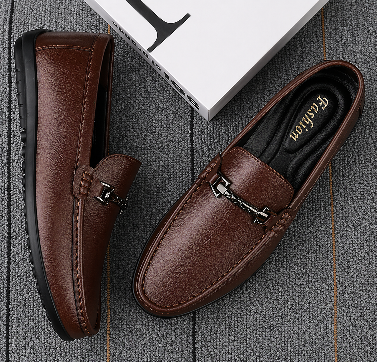 Zapatos RIVERA Náuticos de Hombre Elegantes | Mocasines Casual Chic de Verano Cómodos y Versátiles