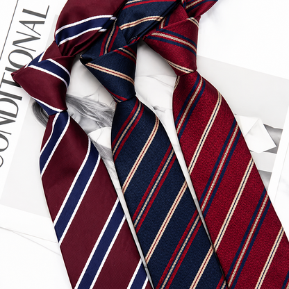 Corbata Unisex de Rayas | Corbata Elegante y Moderna para Hombre y Mujer
