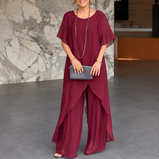 Conjunto ALICIA de dos piezas. Elegancia y comodidad.