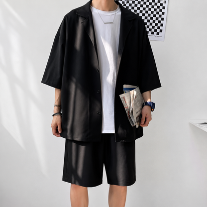 Conjunto TINO, oversize 2 piezas, estética coreana.