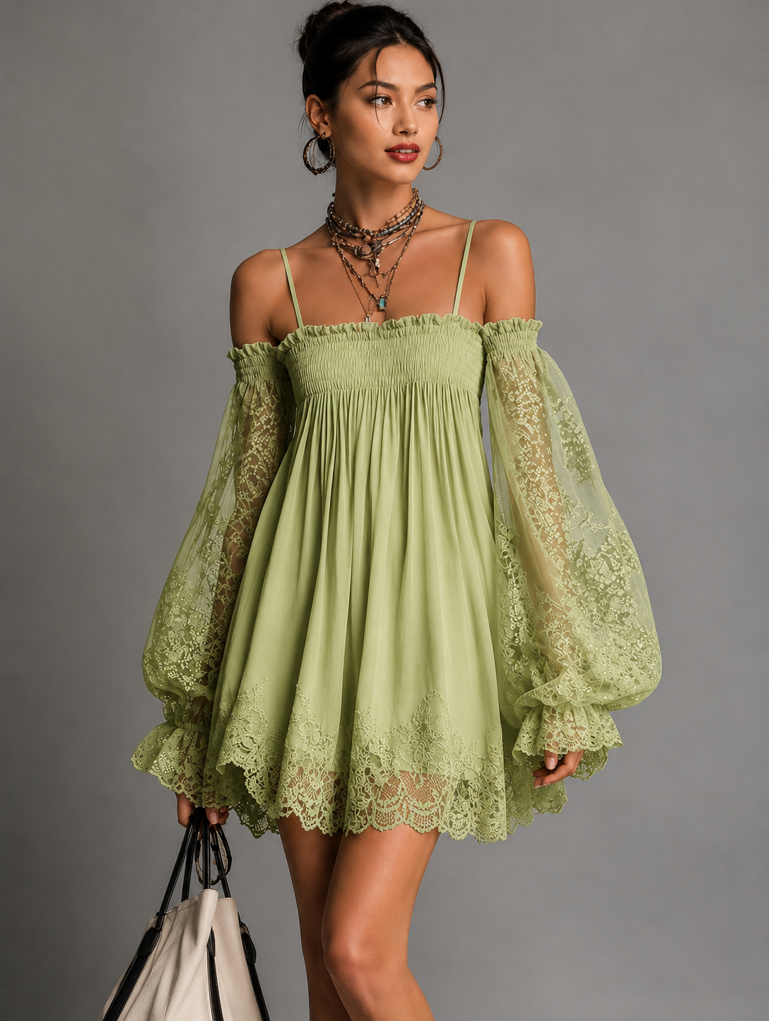 Vestido de fiesta NINA. Tendencia 2026