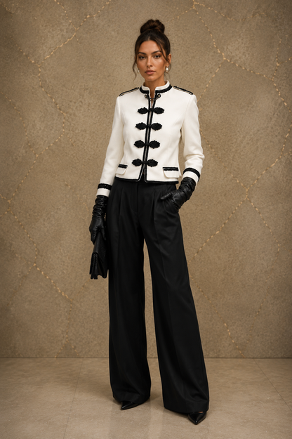 Chaqueta SOBERANA, estilo Napoleón, militar, tendencia 2026.