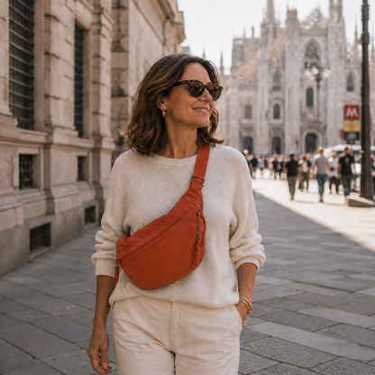 Margaret | Bolso de hombro Naranja