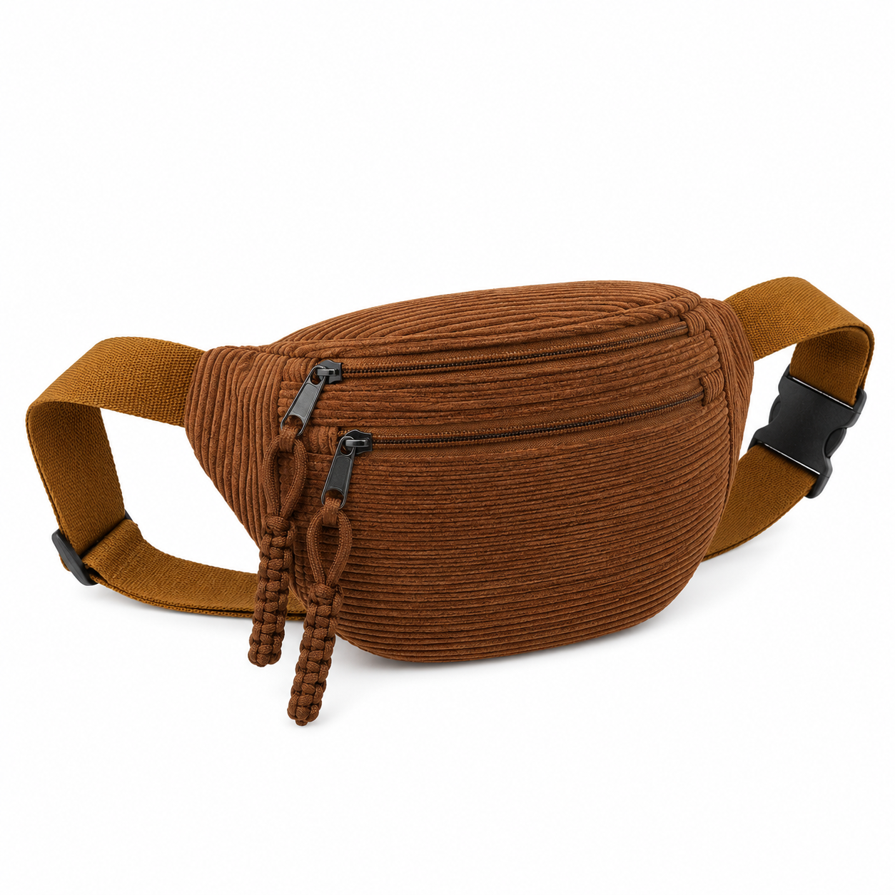 Gregor | Bolso de hombro de pana Marrón