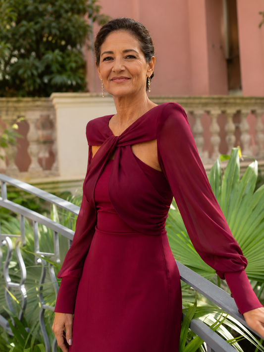 Vestido PILAR midi Elegante