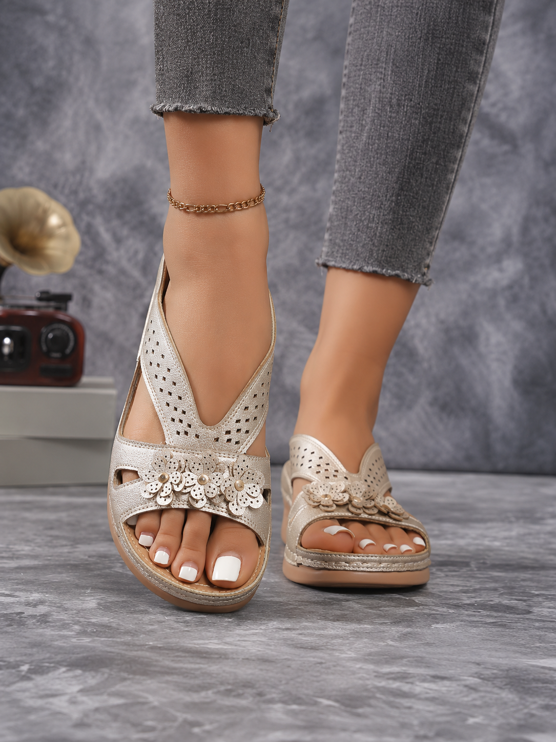 Talía - Sandalias cómodas para mujer