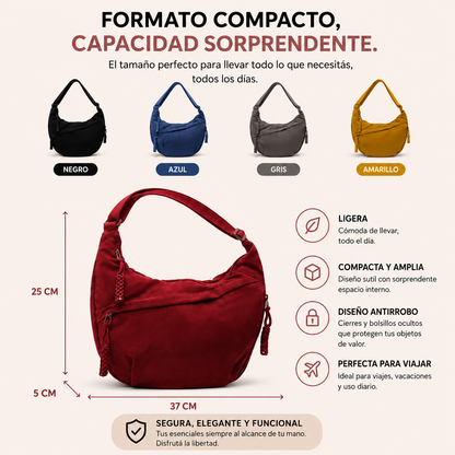Fernanda | Bolsa de hombro Ocre