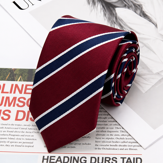 Corbata Unisex de Rayas | Corbata Elegante y Moderna para Hombre y Mujer