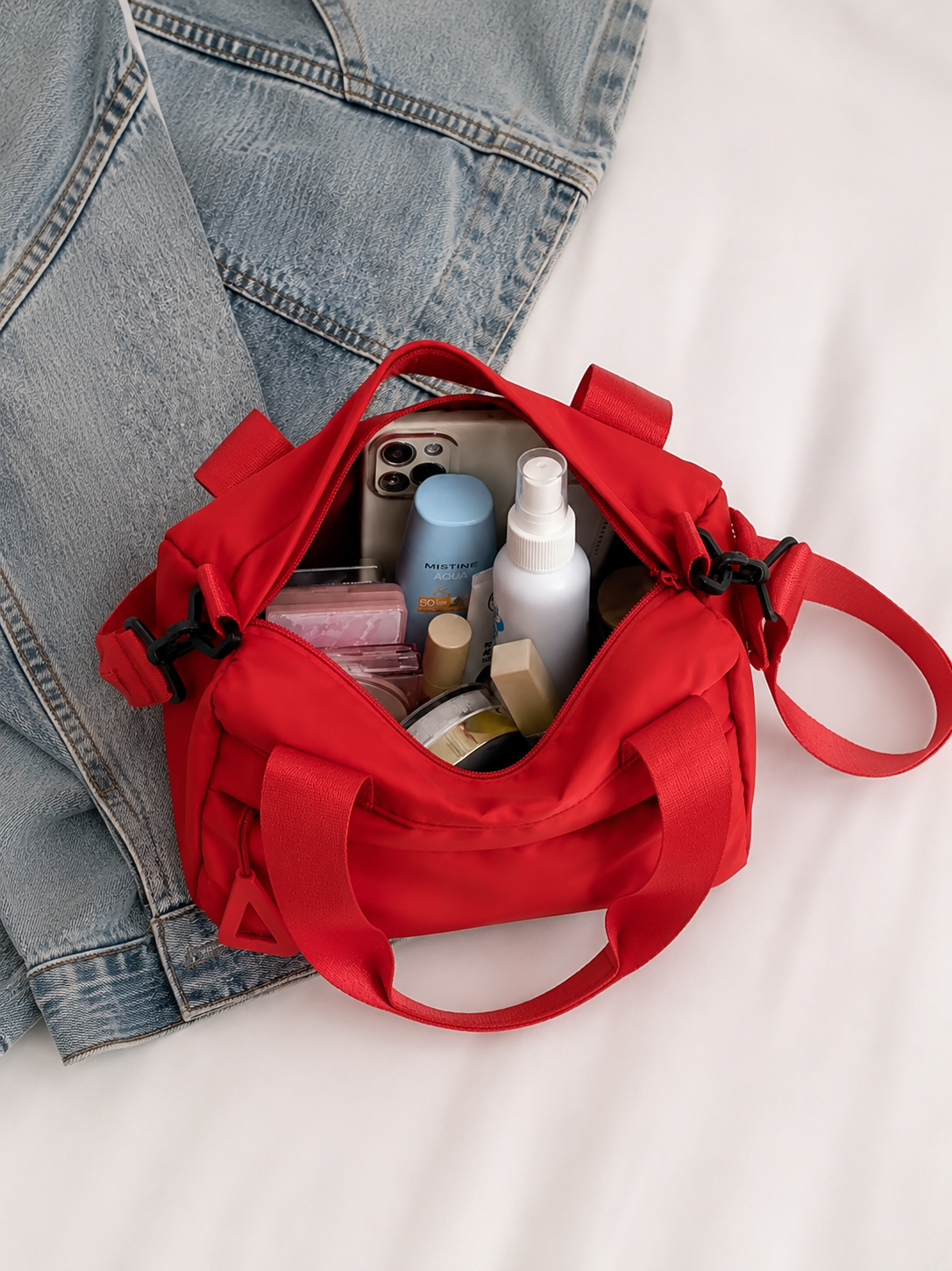 Samanta | Bolso de hombro Rojo