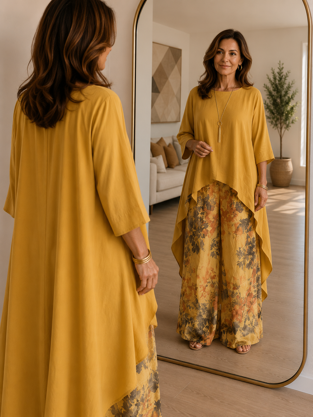 Conjunto Fiorella- Elegancia sin renunciar a la comodidad.
